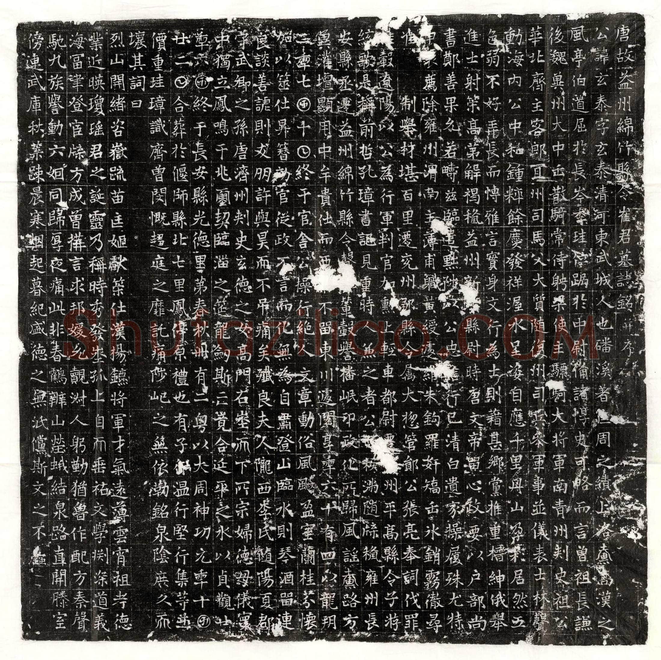 唐崔玄泰墓誌(唐故益州绵竹县令崔君墓誌铭并序)