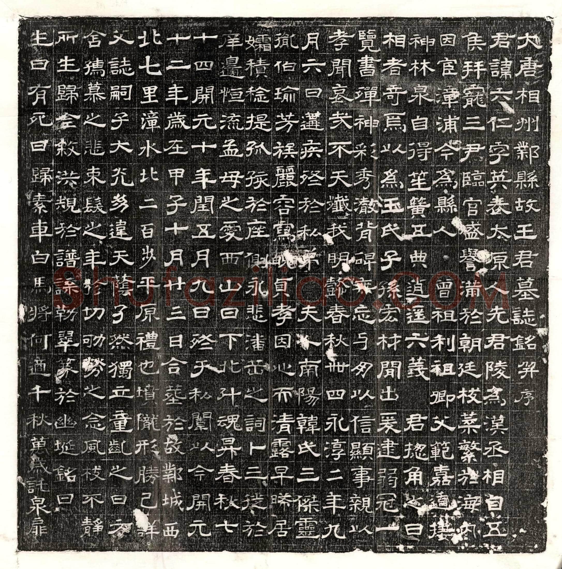 唐王六仁墓誌(大唐相州邺县故王君墓誌铭并序)