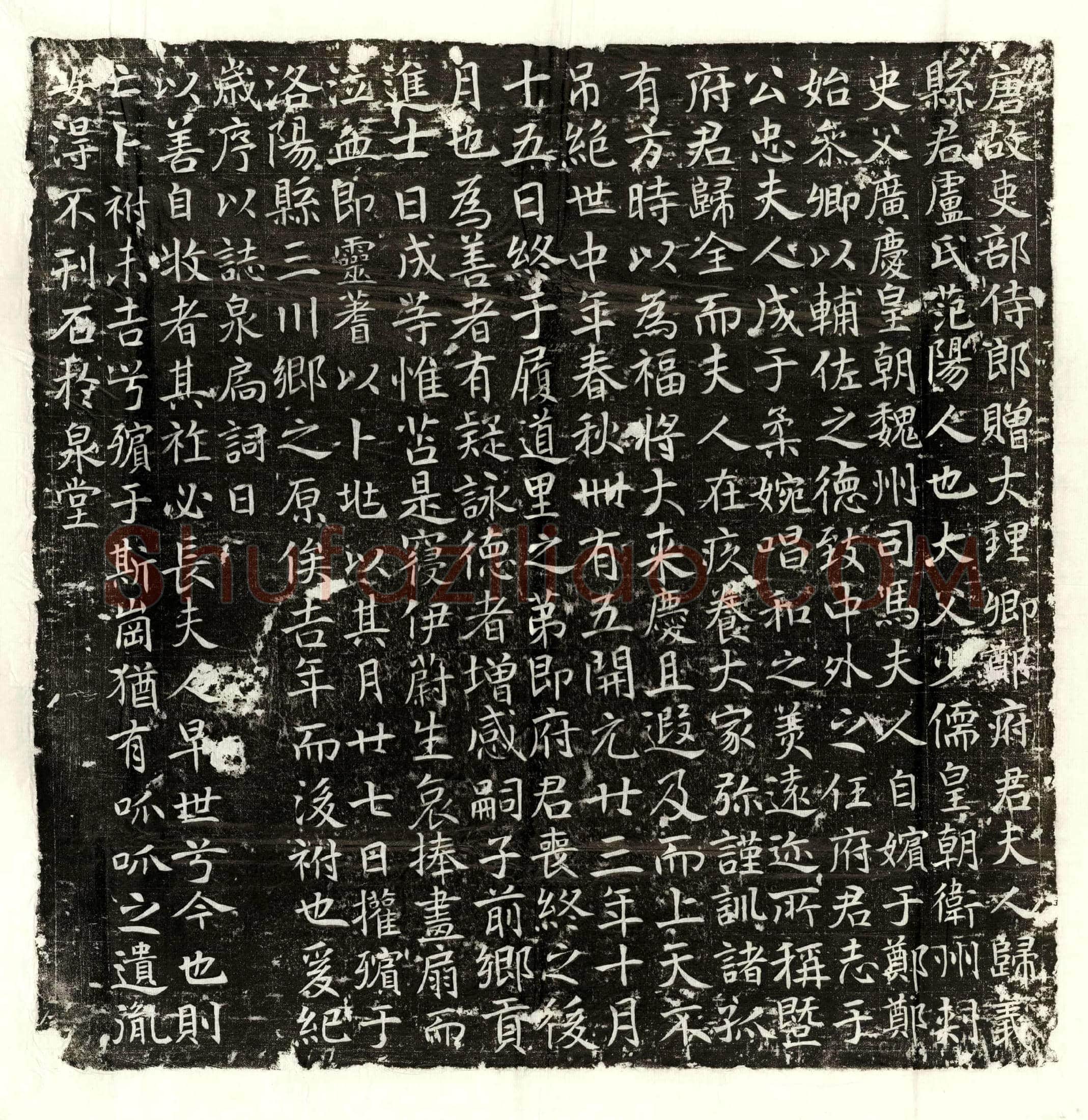 唐郑君妻卢氏墓誌