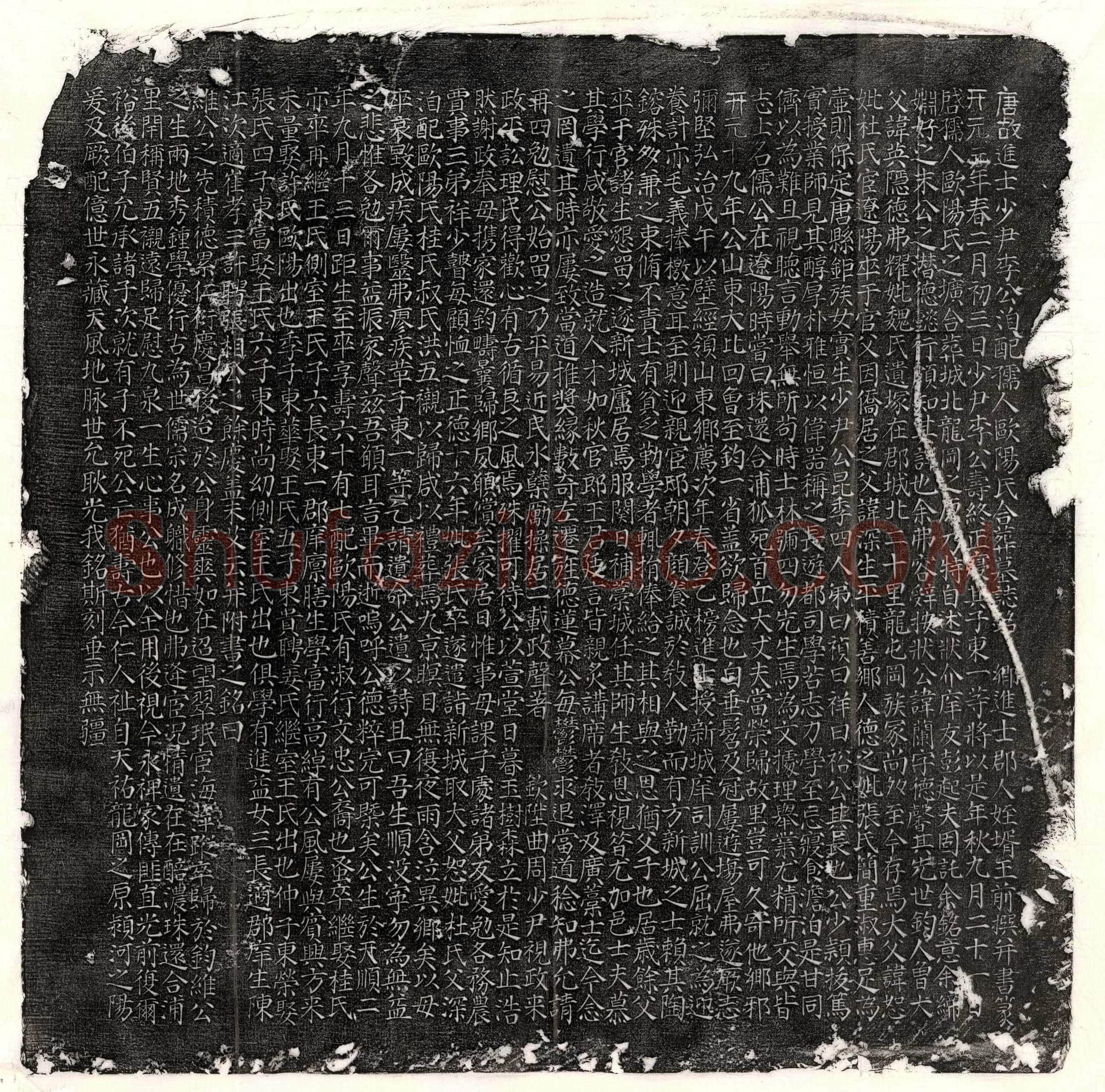 唐 张公干 墓誌
