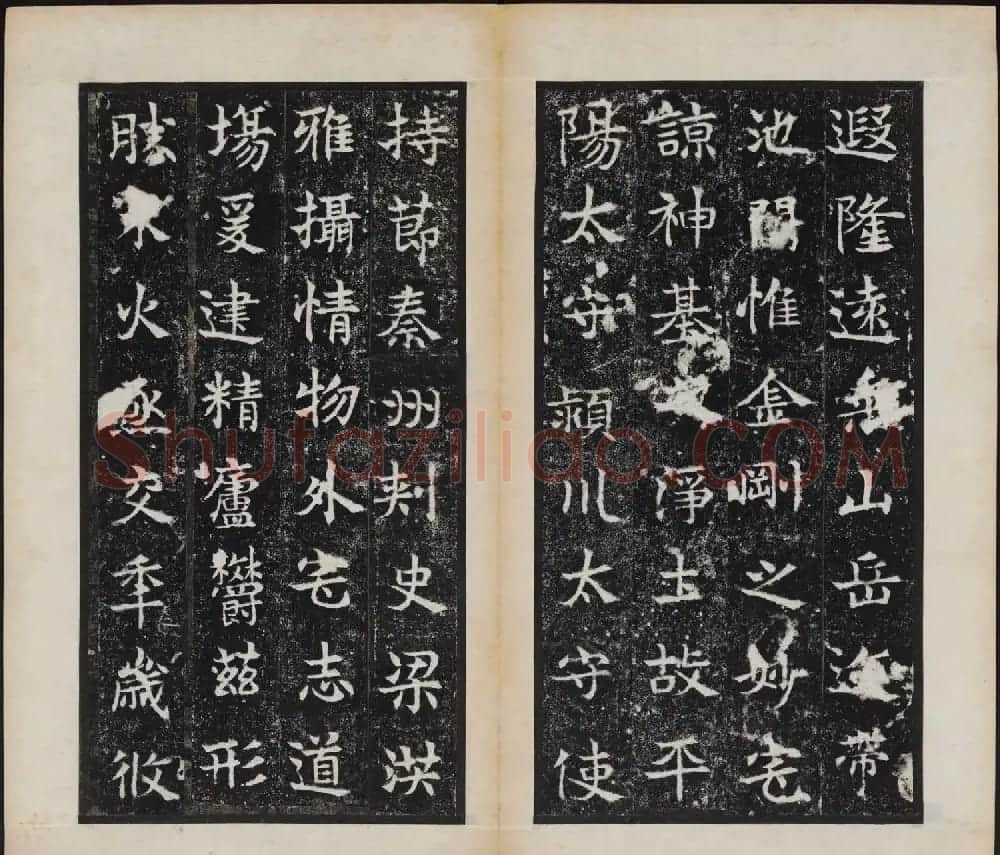 东魏石刻《敬史君碑》书法图片欣赏 | 书法碑帖