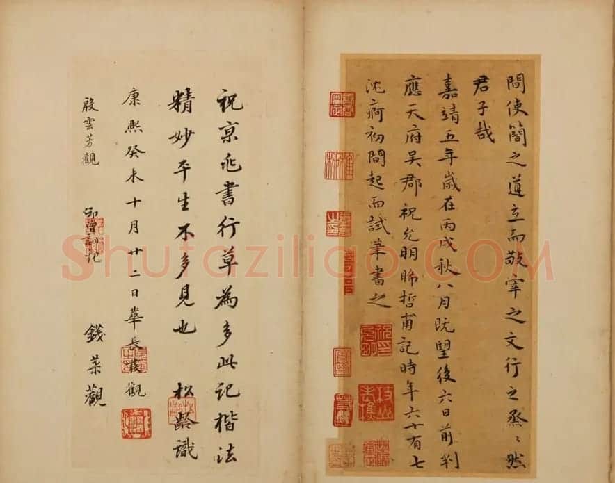 祝允明67岁行楷书《简亭记》 | 名家书法作品赏析