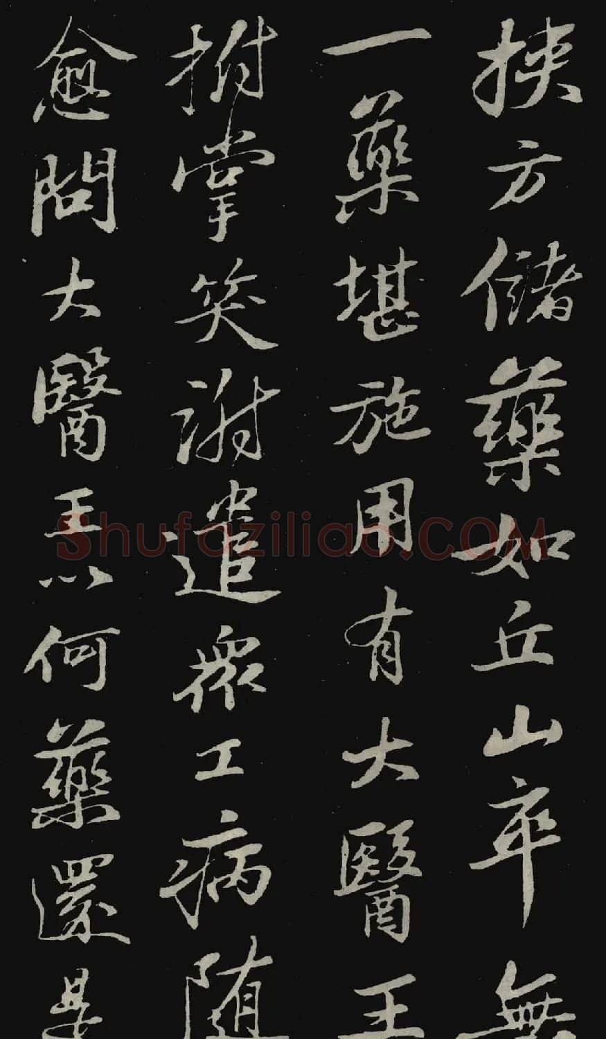 苏轼行书欣赏石恪画维摩赞 | 软笔书法作品