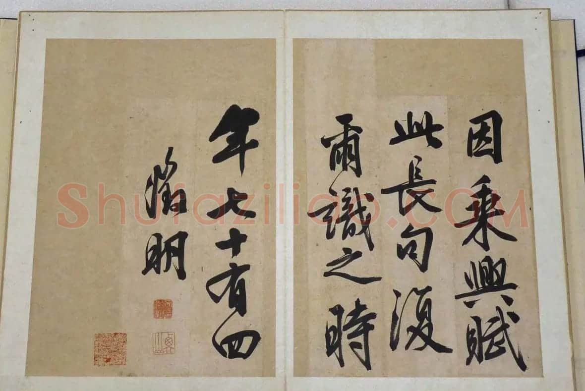 文徵明行书法帖《文衡山墨宝》 | 名家书法作品精选