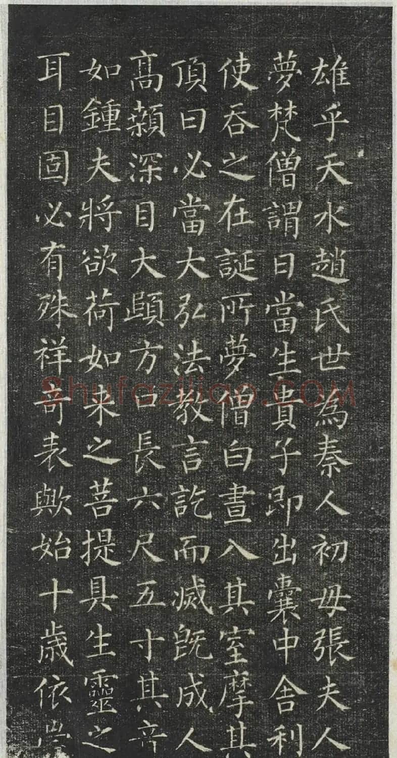 柳公权小楷《大达法师碑铭》 | 书法碑帖