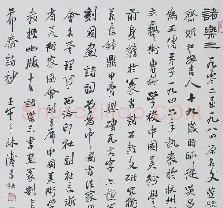 甘肃书协秘书长林涛行草书欣赏 | 书法作品欣赏