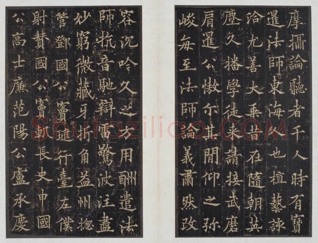 宋拓唐道因法师碑 | 故宫铭刻类藏品