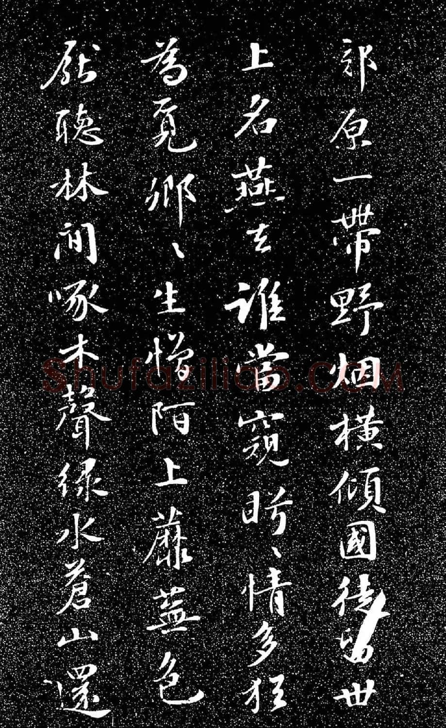 苏东坡49岁书落花诗（日本藏） | 软笔书法作品