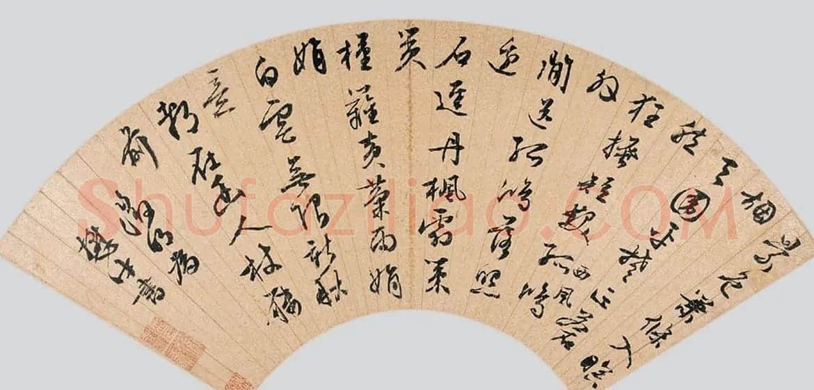 诗书画全才文徵明扇面书法作品专辑 | 名家书法作品赏析