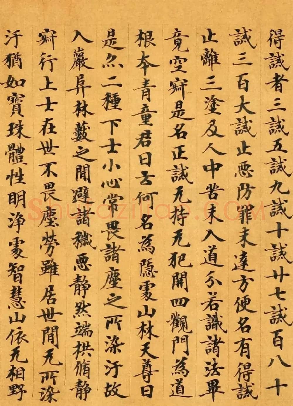 敦煌小楷《太玄真一本际经卷第二》 | 敦煌写经赏析