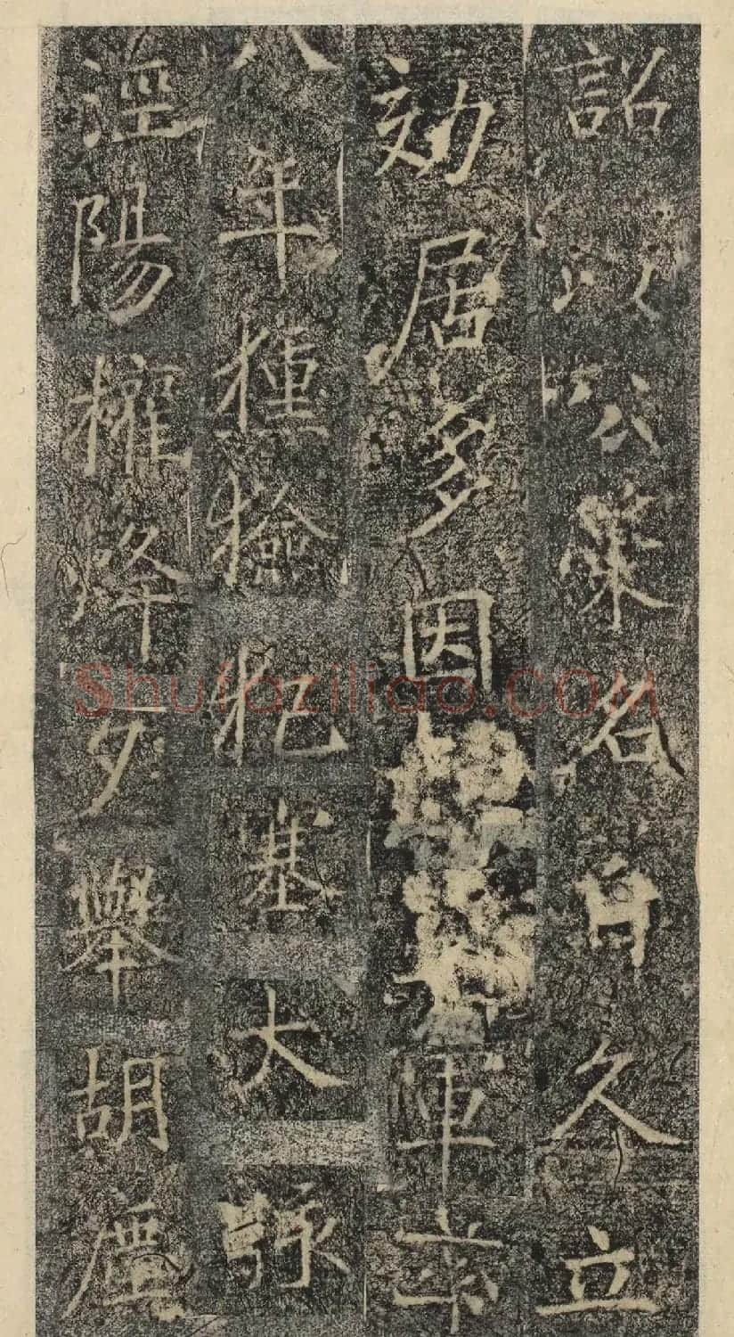 唐代褚遂良书《樊兴碑》精本 | 书法碑帖