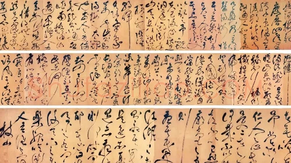 祝允明草书手卷赏析《祝枝山书岳阳楼记》 | 书法长卷