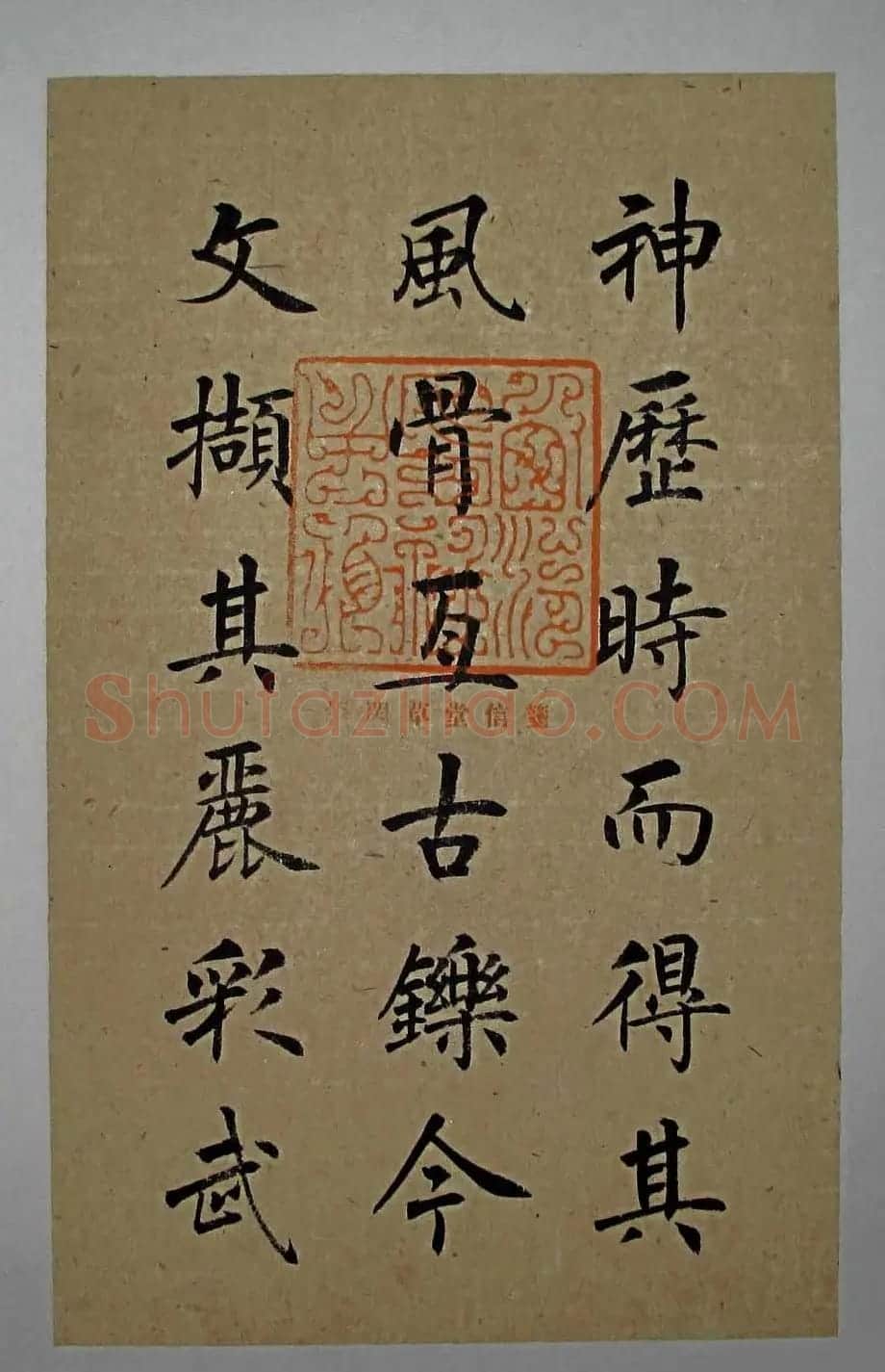 杨华书法楷书册页《松赋》 | 书法名家作品鉴赏