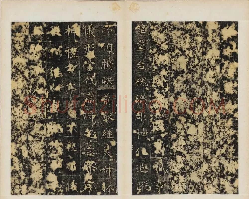 唐代楷书拓本欣赏《唐卫景武公李靖碑》 | 书法碑帖