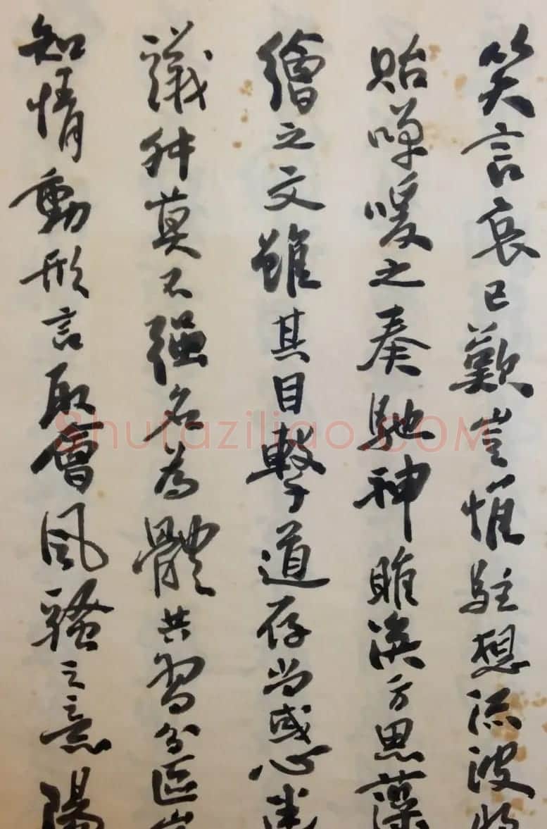 费新我书法册页欣赏《书谱》 | 书法作品欣赏