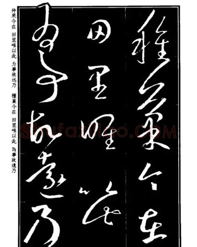 书法字海《王羲之草书十七帖解析字帖》 | 毛笔草书字帖