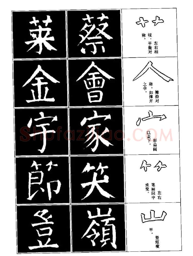 字帖欣赏《颜体楷书临习字谱》 | 软笔楷书字帖