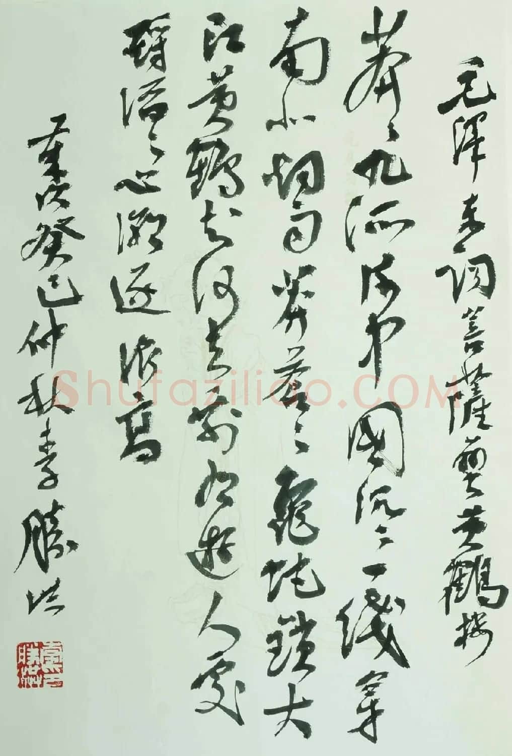 李胜洪最新草书书法作品欣赏 | 软笔书法作品