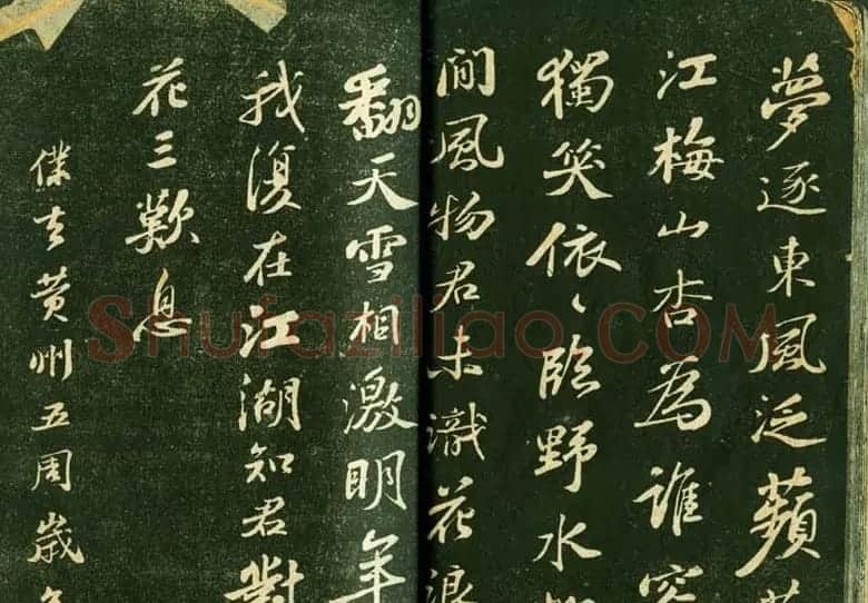 苏轼书法精品《三希堂法帖第十二册》 | 软笔书法作品