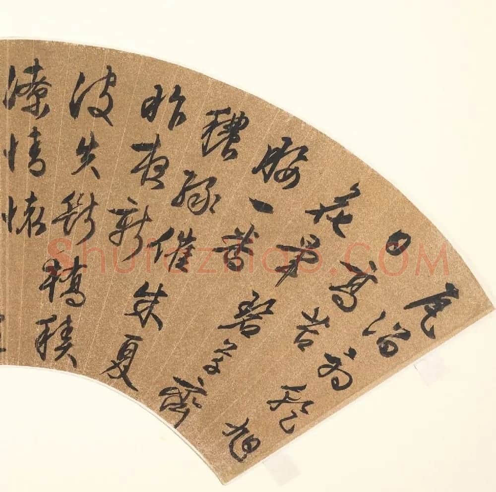 文徵明行书夏日雨后书诗扇 | 名家书法作品赏析