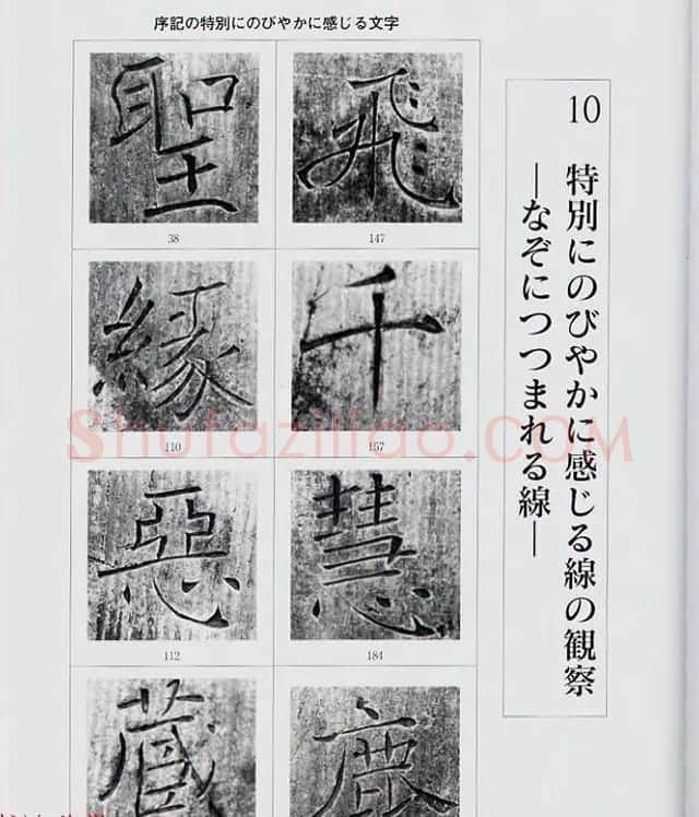荒金大琳编著《褚遂良雁塔圣教序扩大观察记录》 | 毛笔楷书字帖