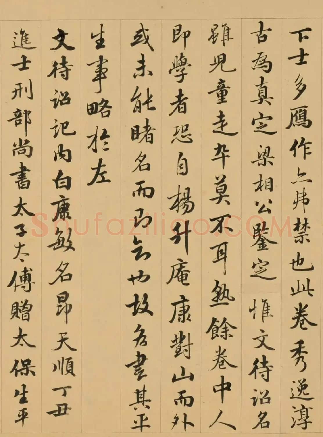 张照书法题文徵明洛原草堂图 | 软笔书法作品