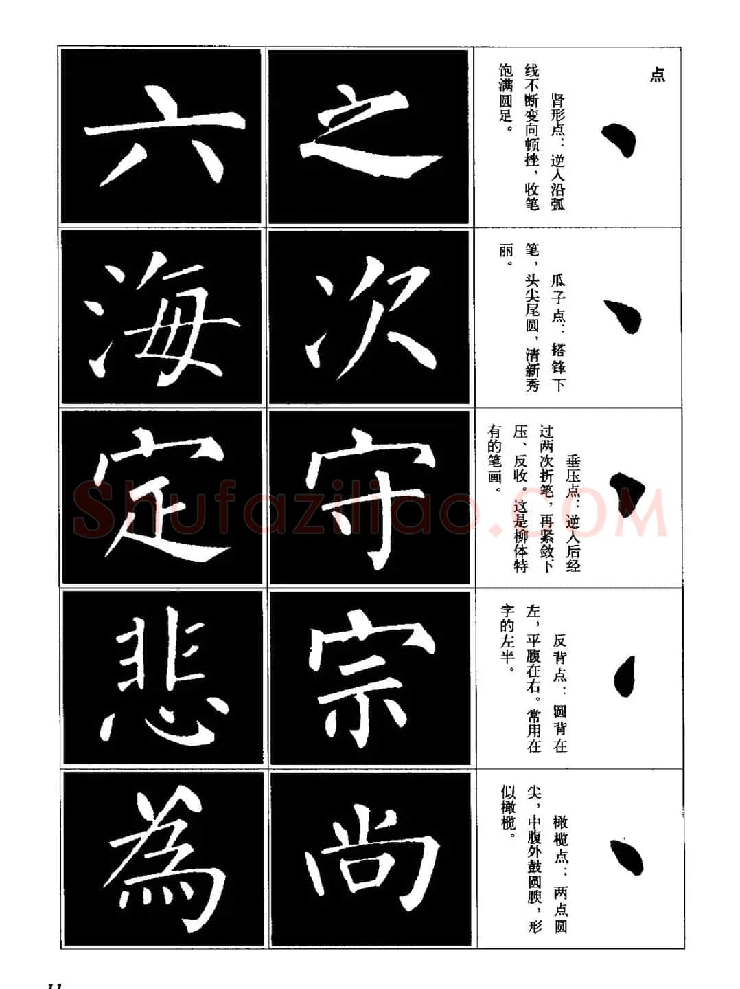 字帖《柳体楷书临习字谱》高清大图 | 毛笔楷书字帖