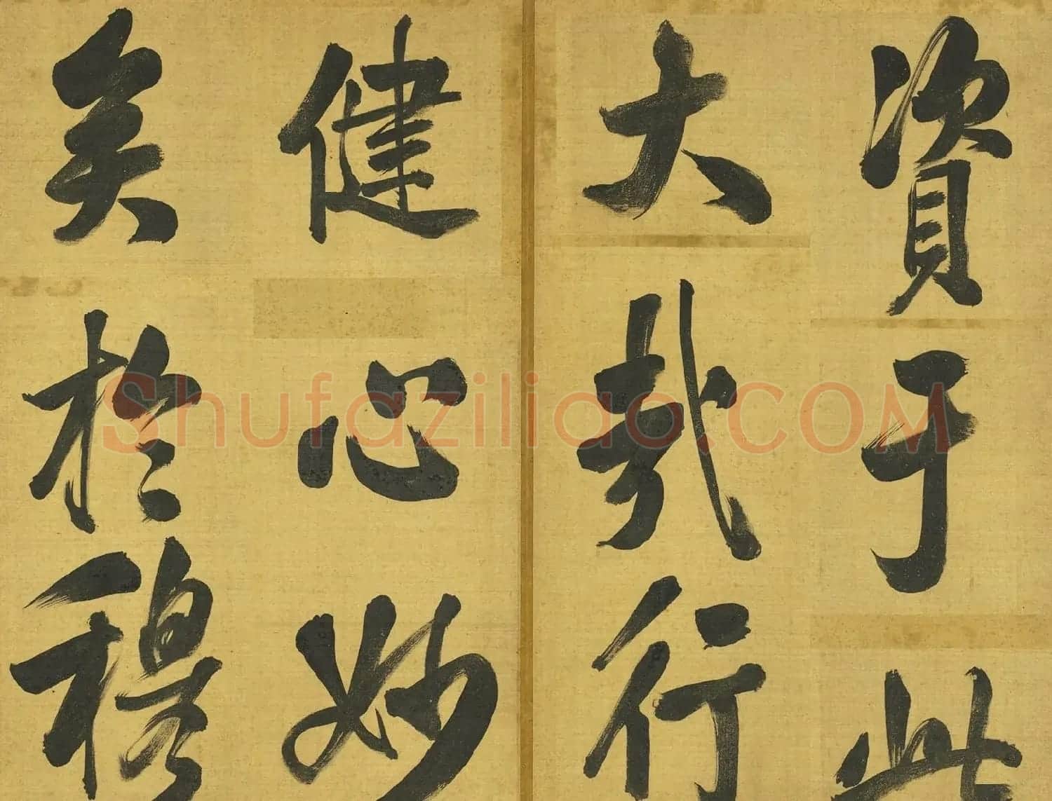 清代张照行书御制春夜偶成诗三首 | 软笔书法作品