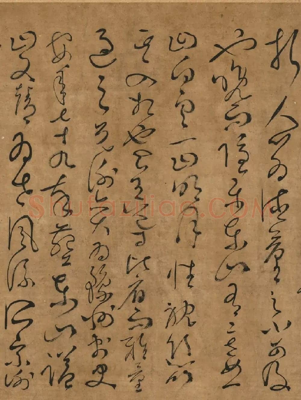 孙过庭草书《谢氏渊源脉派图序》 | 书法作品欣赏