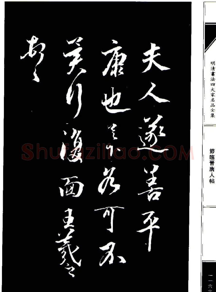 成亲王节临晋唐人帖 | 名家书法作品赏析