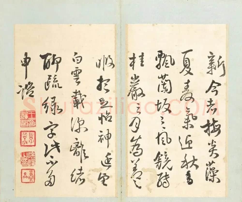 王铎临晋唐法帖册页 | 书法名家作品鉴赏
