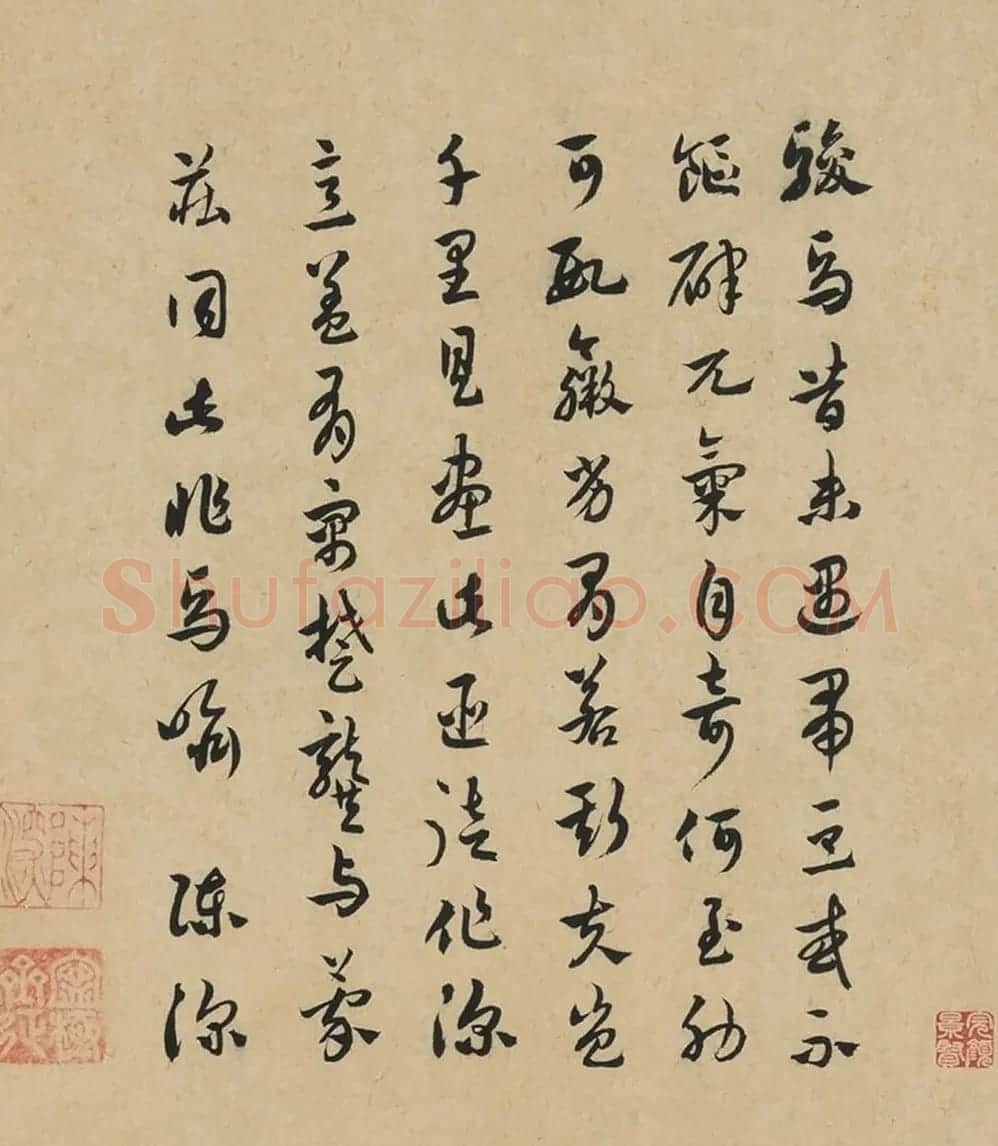 南宋龚开字画《骏骨图》日本藏 | 传世书法作品欣赏