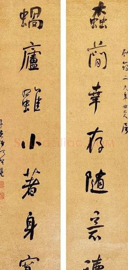 清代书法家何绍基书法对联欣赏 | 名家书法作品精选