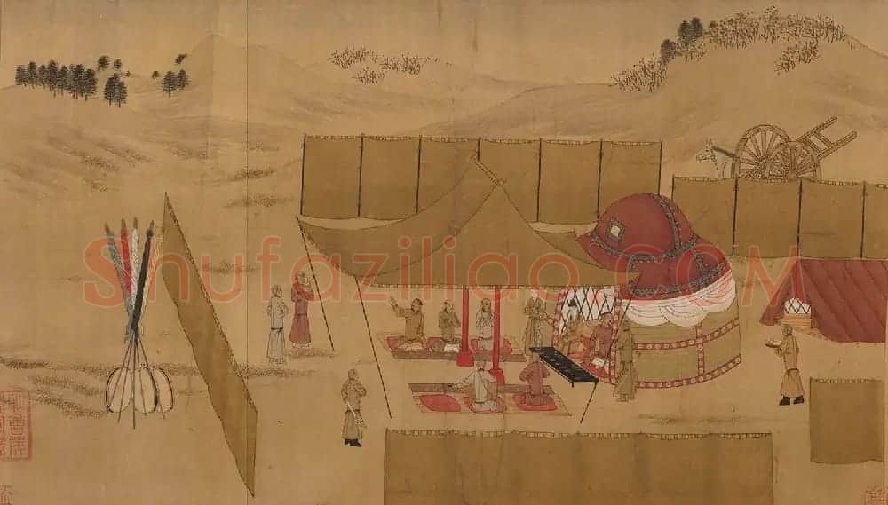 宋人字画：楷书胡笳十八拍+文姬归汉图 | 传世书法作品鉴赏