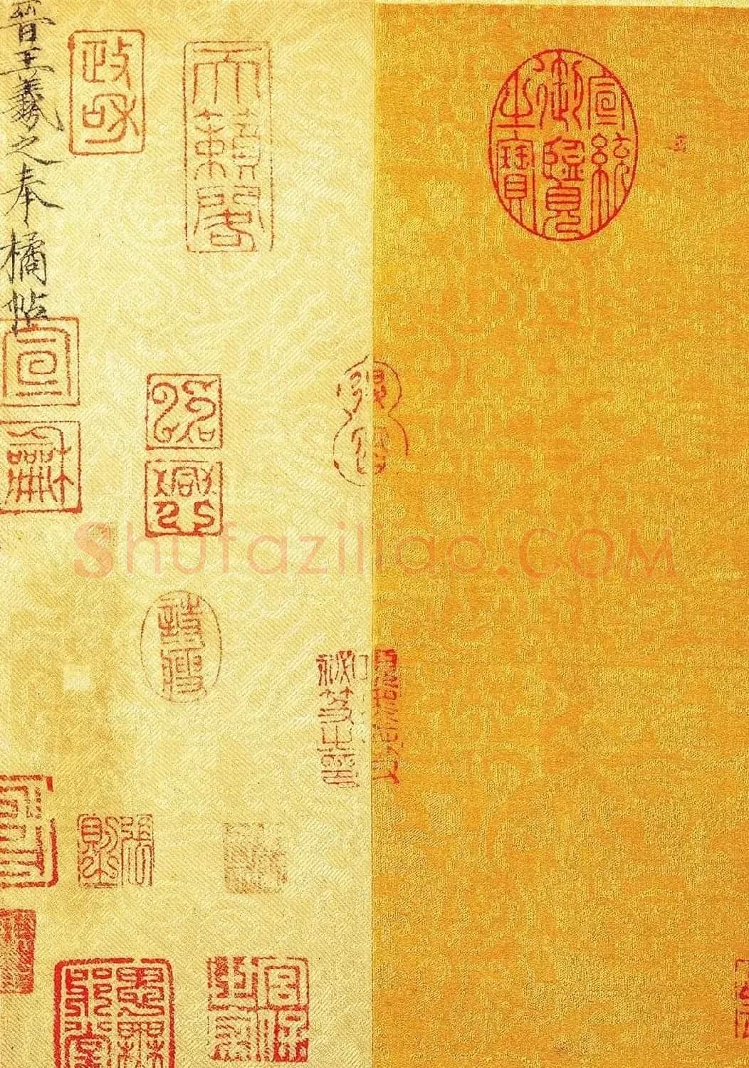 王羲之尺牍欣赏《平安、何如、奉橘》三帖全图 | 毛笔书法作品