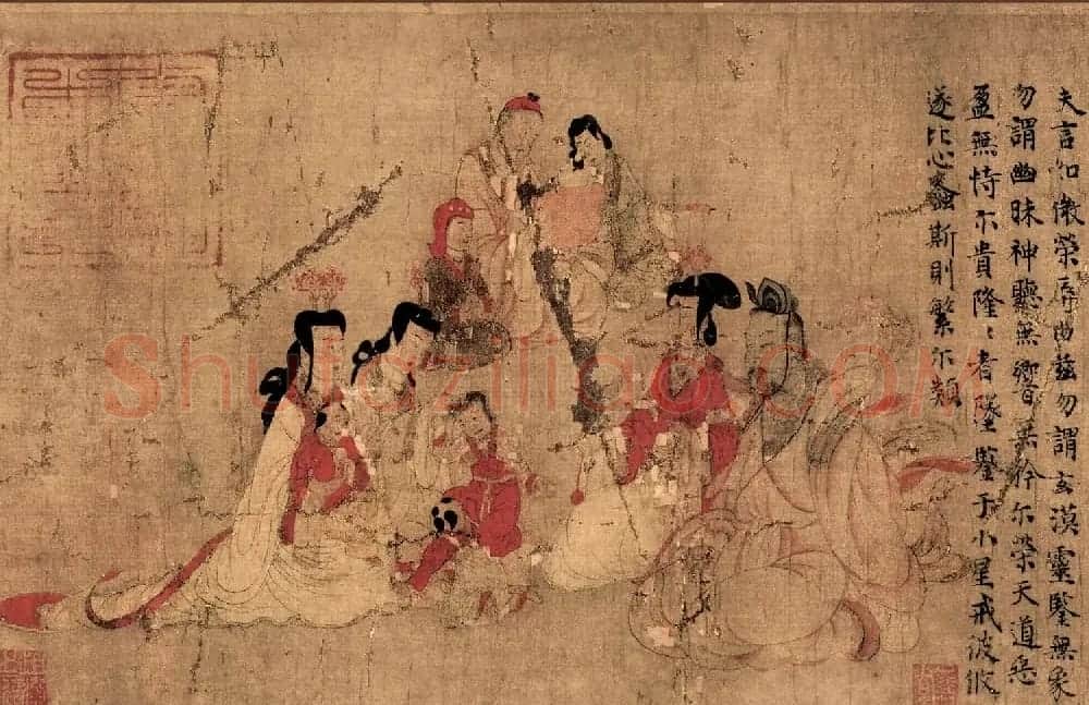 东晋顾恺之《女史箴图》唐人摹本英国馆藏 | 传世书法作品欣赏