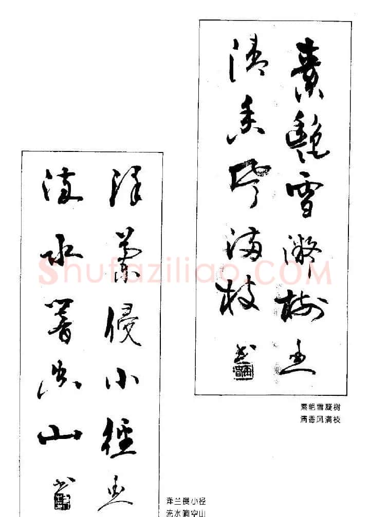杨再春书法作品五言对联 | 名家书法作品赏析