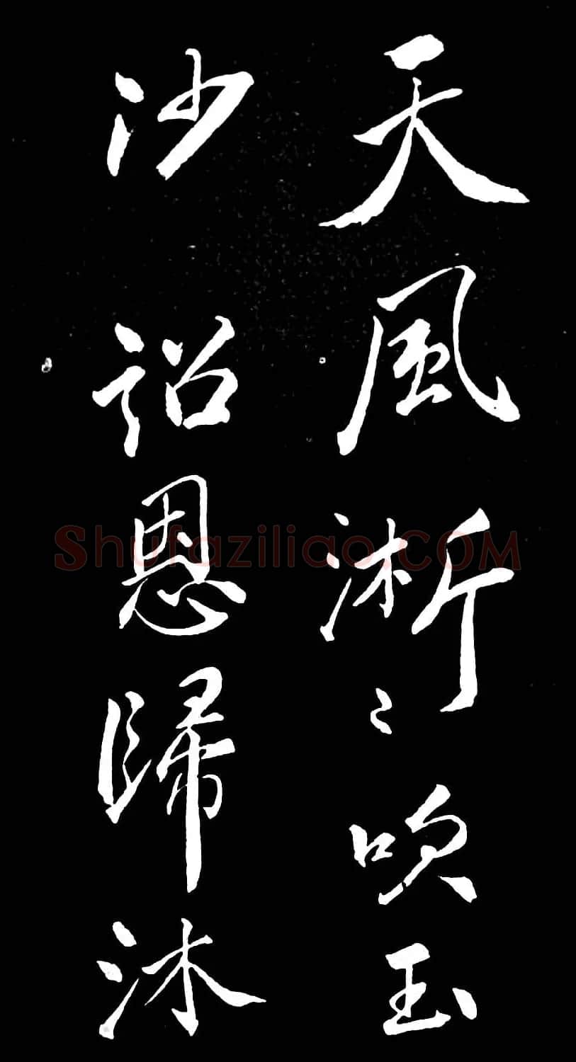 苏轼行书书法欣赏《清虚堂诗》 | 毛笔书法作品