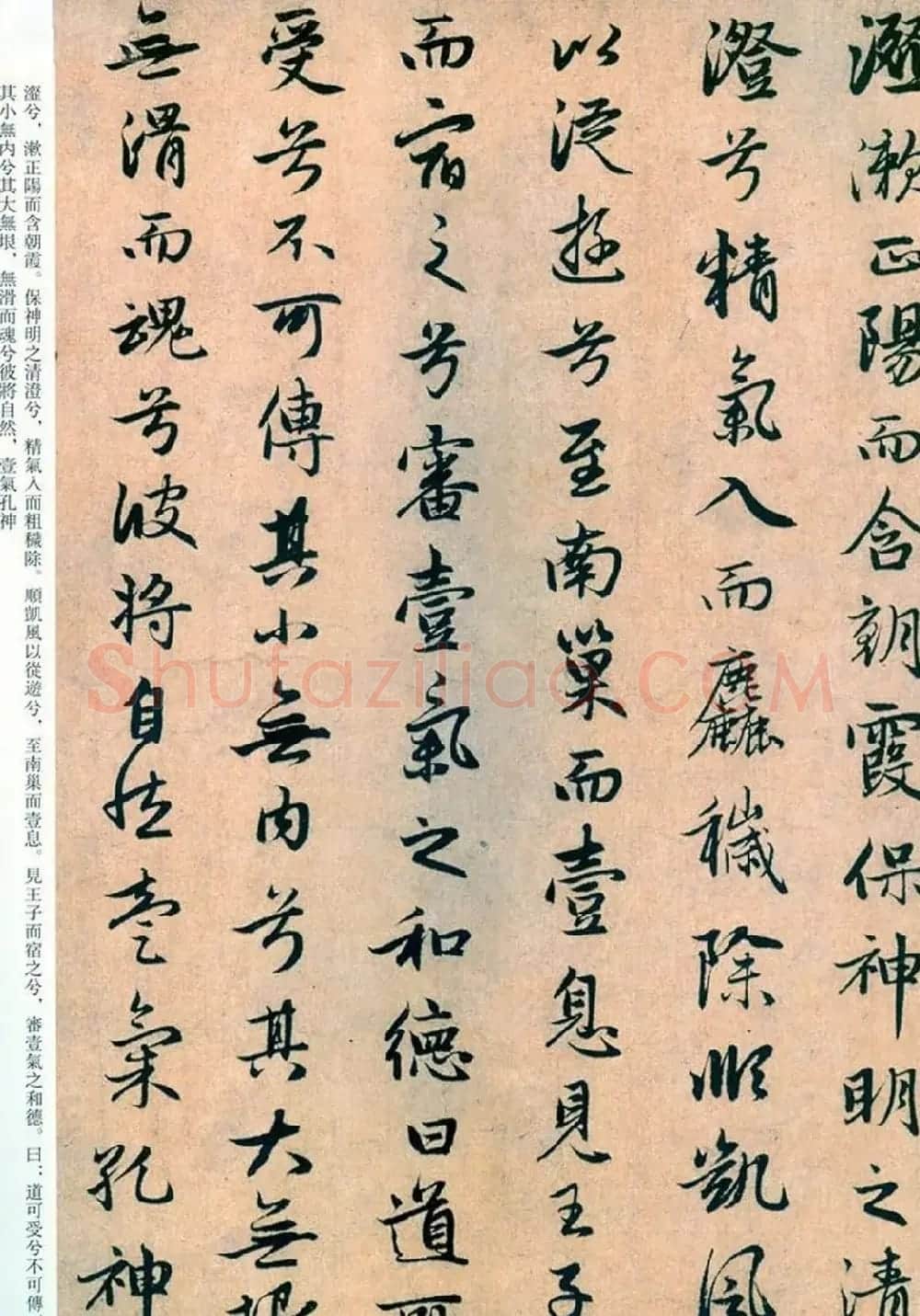 赵孟頫书法陆游诗《远游》墨迹 | 书法名家作品欣赏