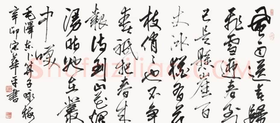 河南书协主席宋华平行草书法作品欣赏 | 软笔书法作品