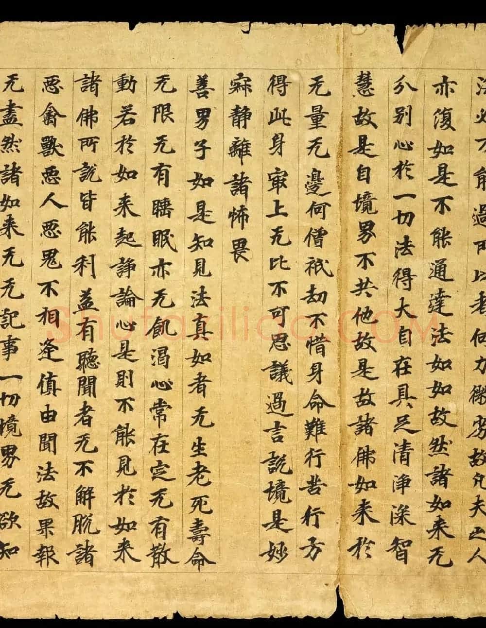 敦煌精美书法《金光明最胜王经卷第二》国图藏 | 敦煌写经赏析