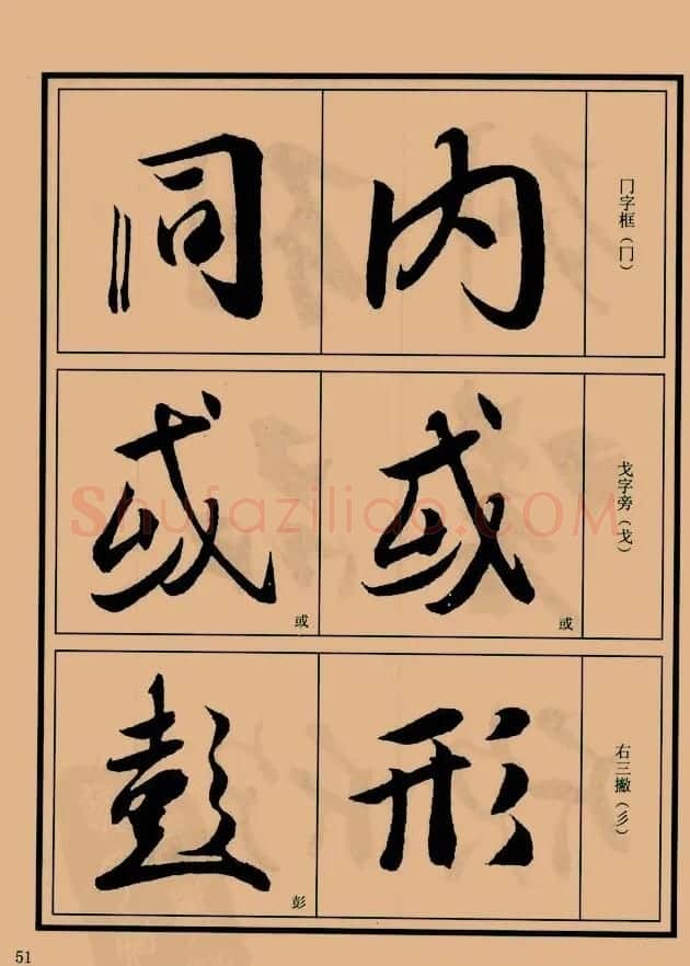 书法教程图文《兰亭序笔法详析》 | 软笔行书字帖