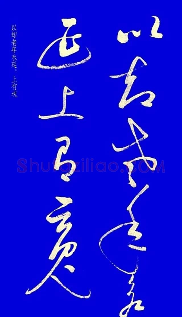 启功草书字帖欣赏《黄庭内景经》 | 毛笔草书字帖