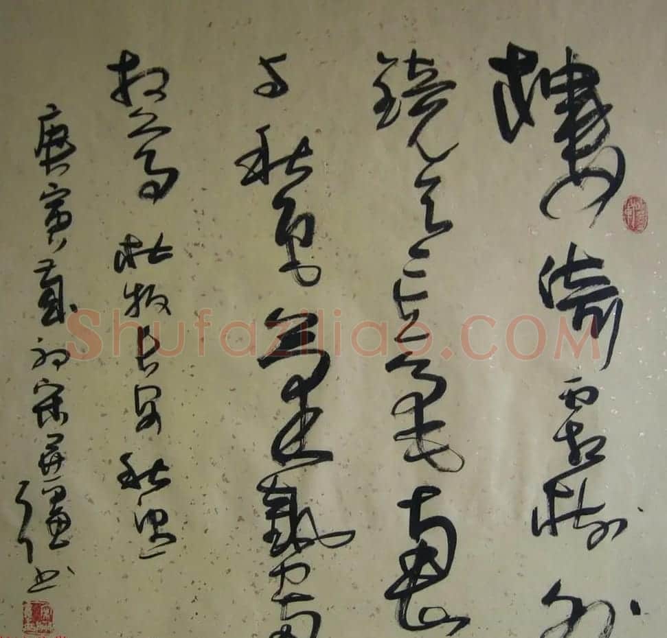著名书画家宋开强草书书法作品欣赏 | 书法作品赏析