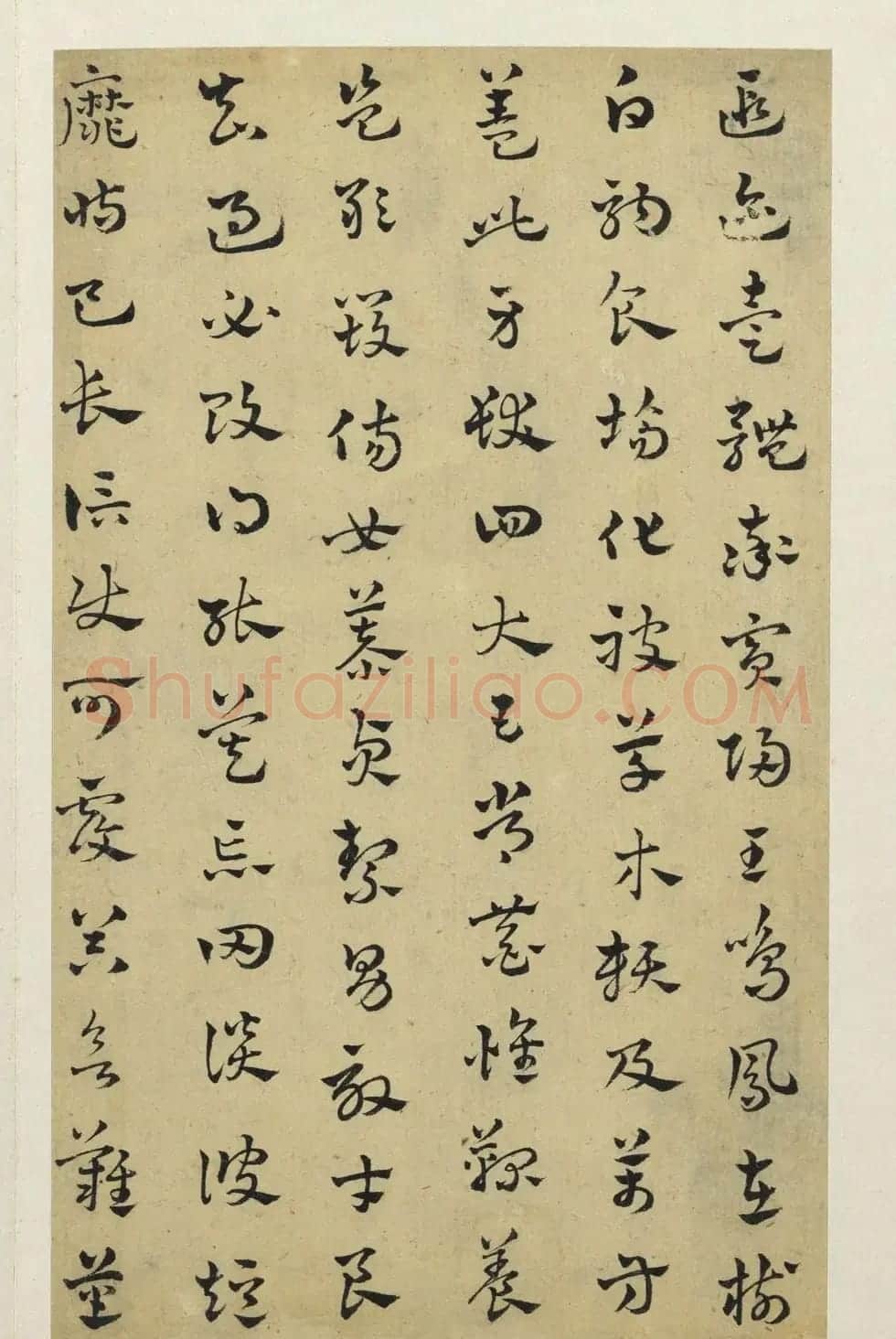 章草字帖《赵雍草书千文》册 | 毛笔草书字帖
