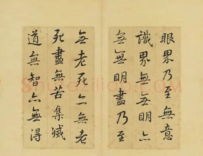 清朝刑部尚书张照行书欣赏《心经册》 | 心经书法作品