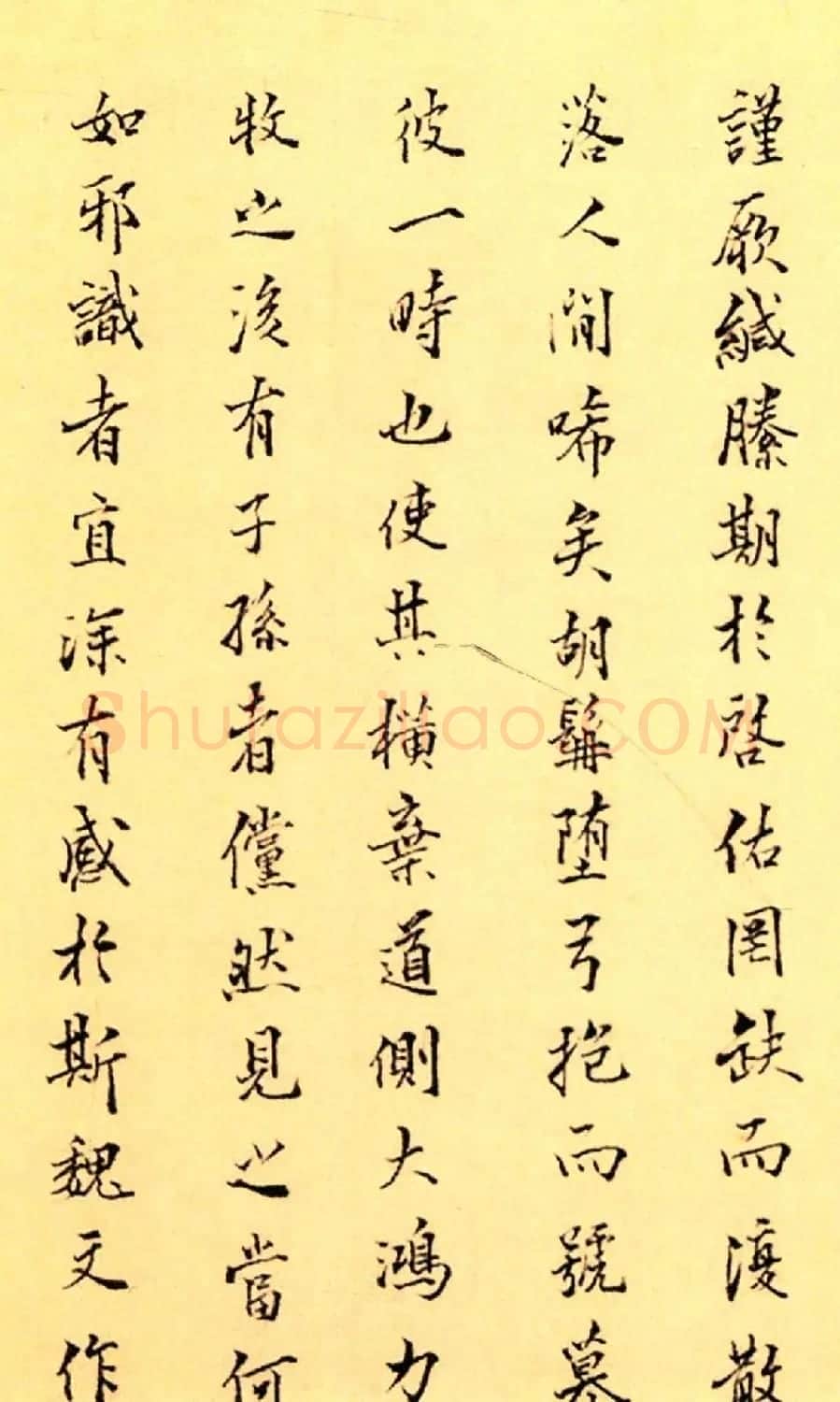 赵构楷书《徽宗文集序》附文徵明父子三人题跋 | 软笔书法作品