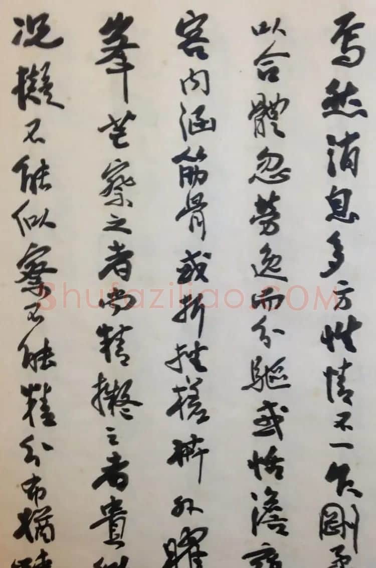 费新我书法册页欣赏《书谱》 | 书法作品欣赏