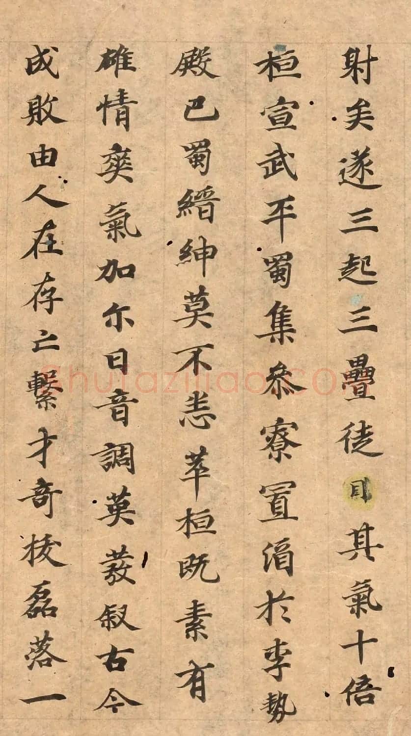 唐代小楷抄本《世说新书》第六卷 | 书法作品精选