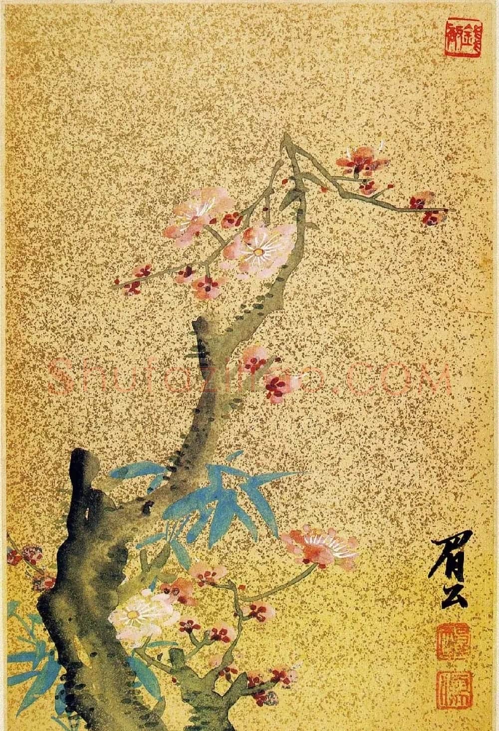 陈继儒自书诗画精品《陈眉公书画册》 | 传世书法作品欣赏